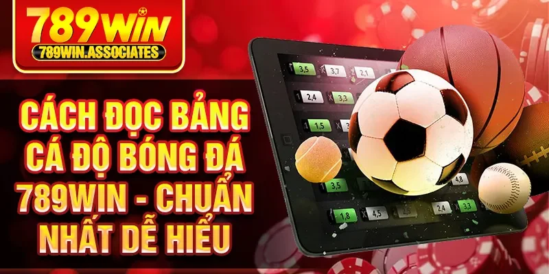 Cách Đọc Bảng Cá Độ Bóng Đá 789WIN - Chuẩn Nhất Dễ Hiểu